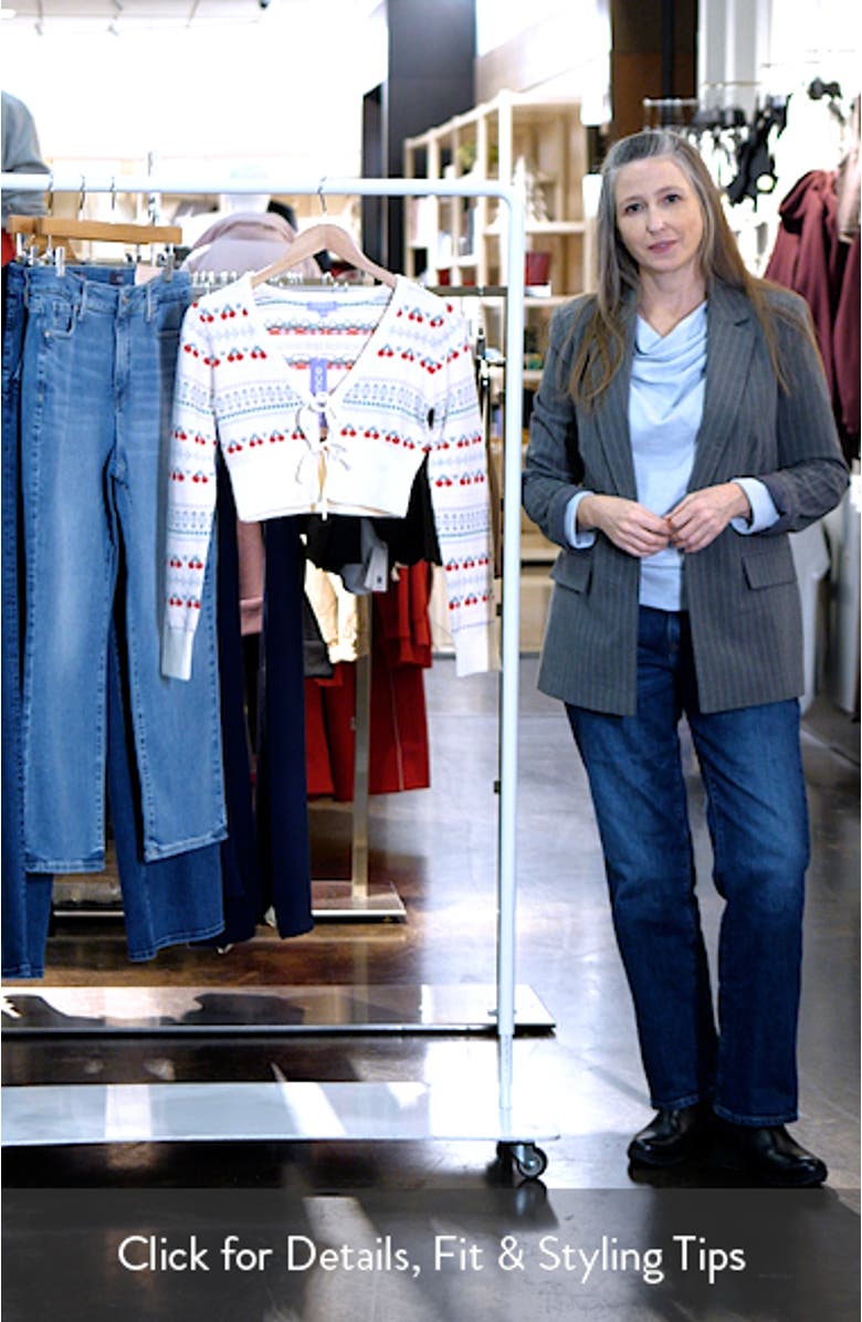 Ma Cherie Tie Front Crop Cardigan, sales video thumbnail