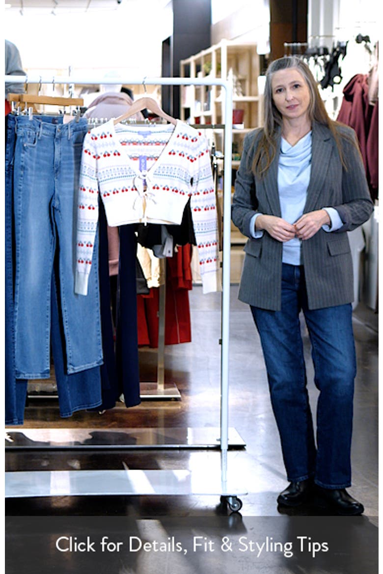 Ma Cherie Tie Front Crop Cardigan video
