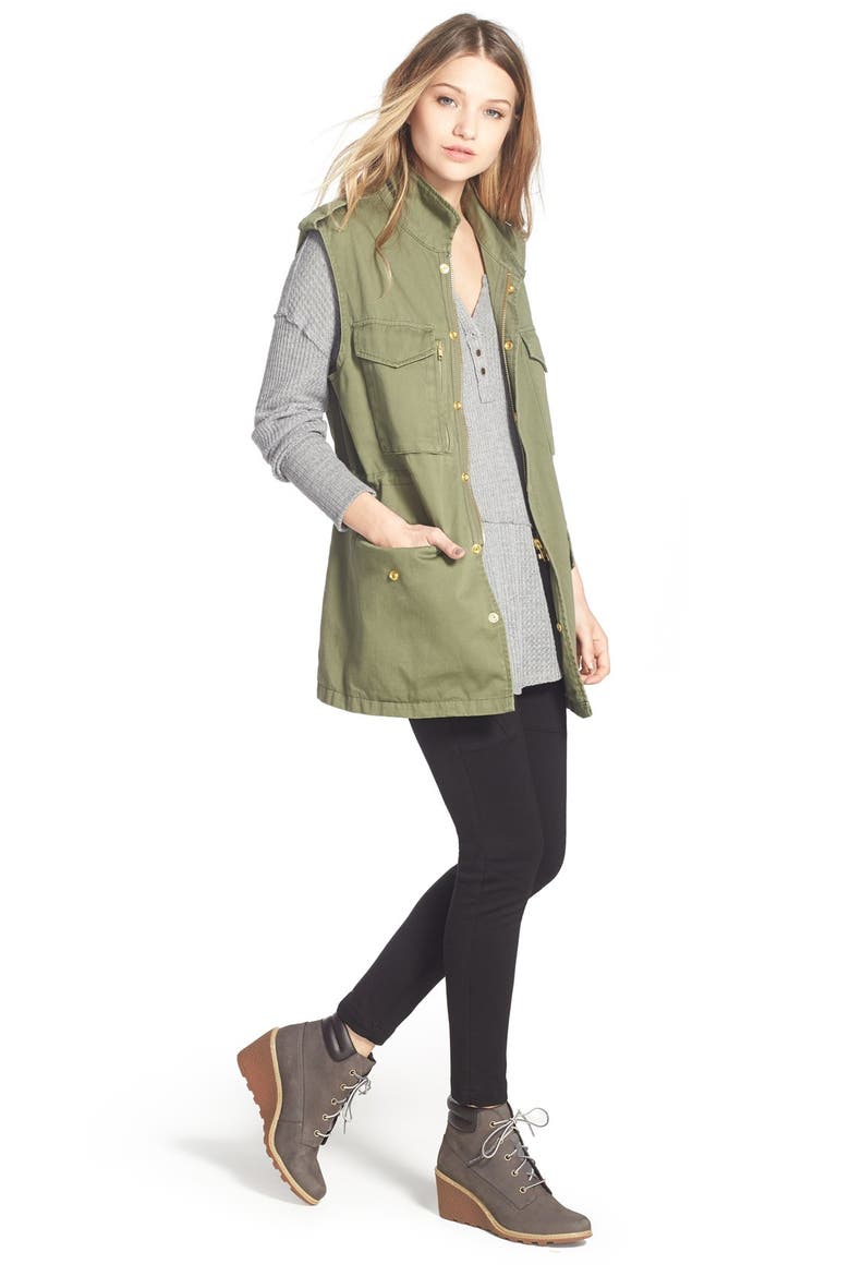Utility Vest, Alternate, color, OLIVE