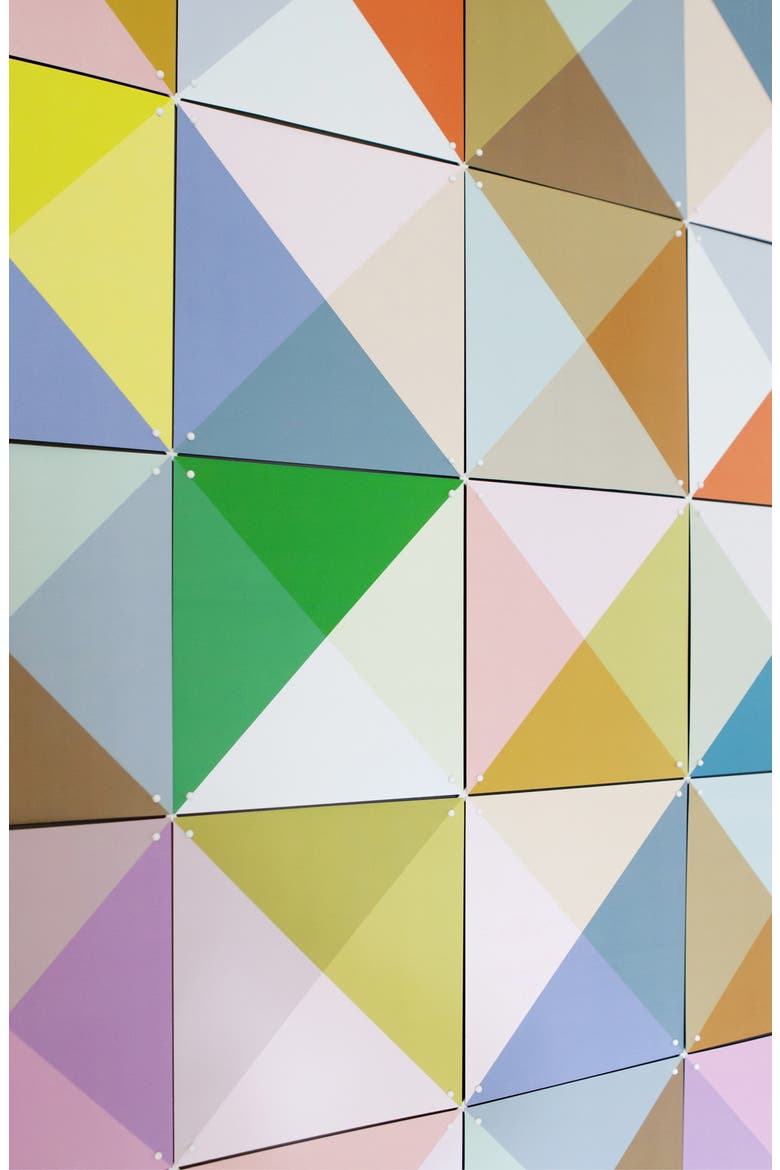 Loco Color 25-Piece Paper Wall Art Set, Alternate, color, MULTI COLOR