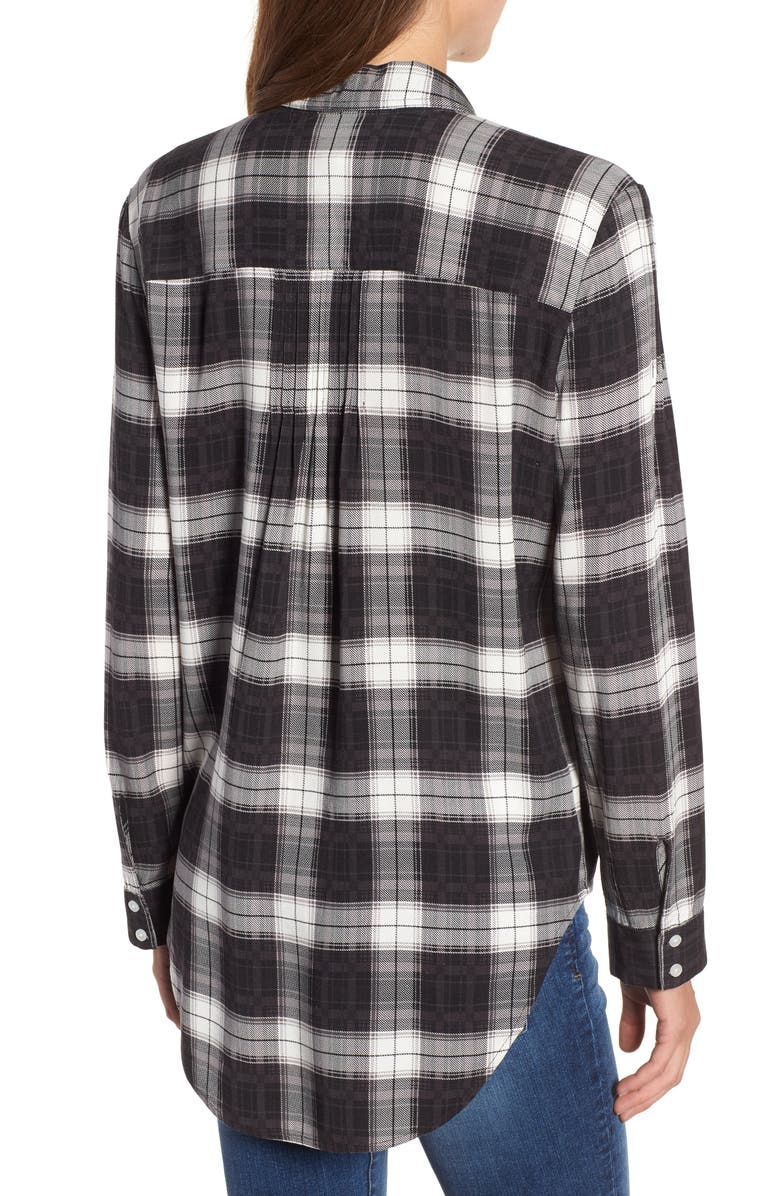 Caslon<sup>®</sup> Plaid Shirt, Alternate, color, 