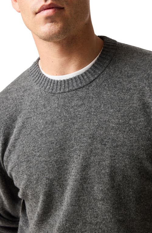 Rodd & Gunn Stewart Island Wool & Cahsmere Crewneck Sweater In Gray