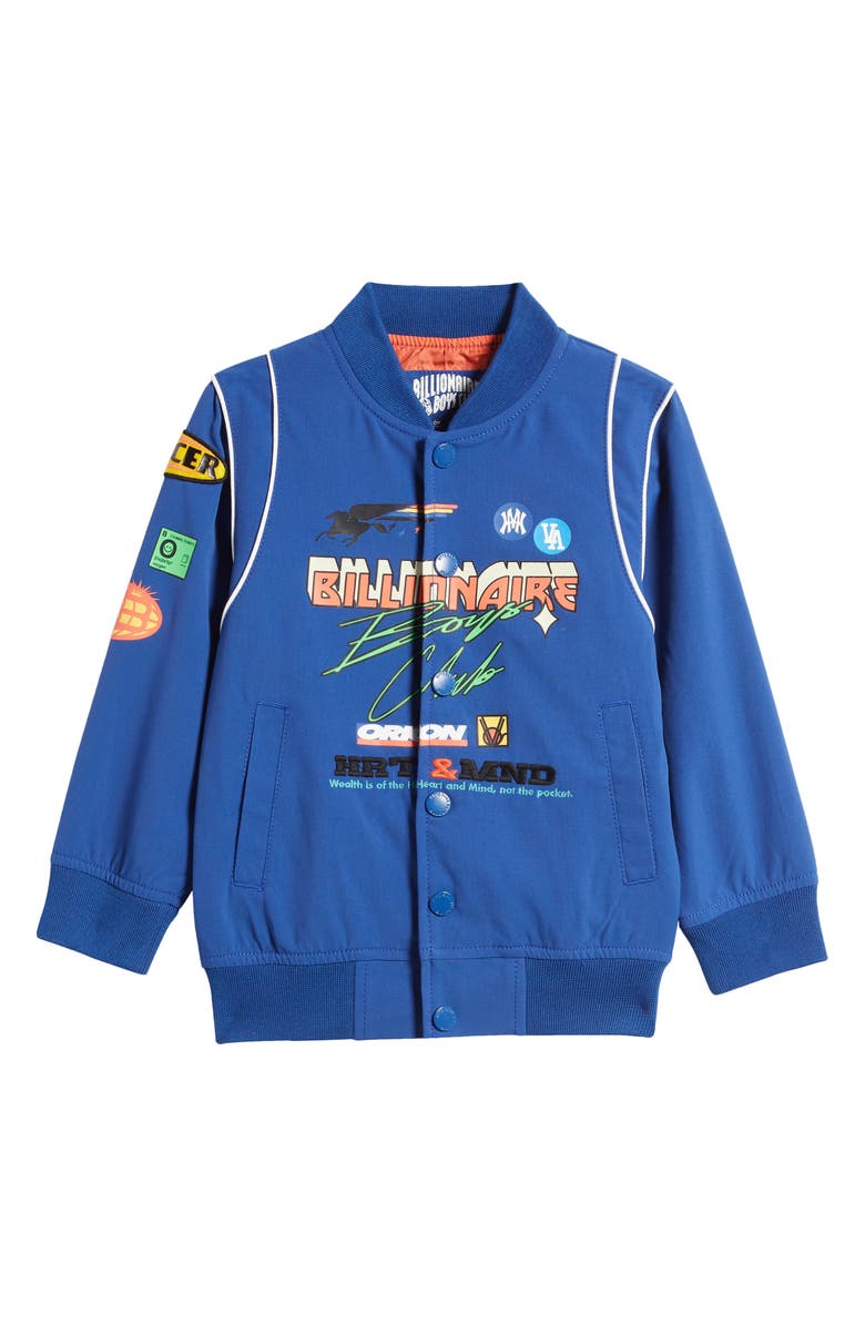 Billionaire Boys Club Kids' Jupiter Bomber Jacket, Main, color, 