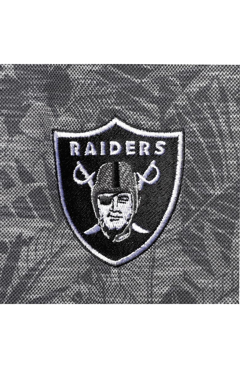 Tommy Bahama Men's Tommy Bahama Black Las Vegas Raiders Sport Palmetto Palms Polo, Alternate, color, 