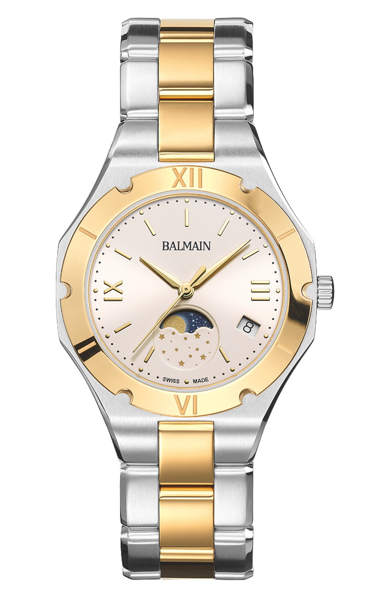 selected TWO TONE STEEL GOLD PVD