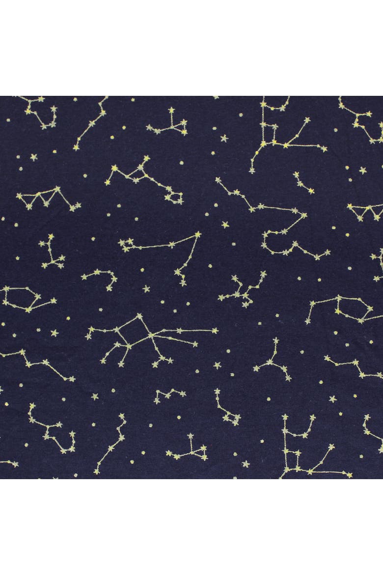 Sleep Pillow Encasement, Alternate, color, Navy Constellation