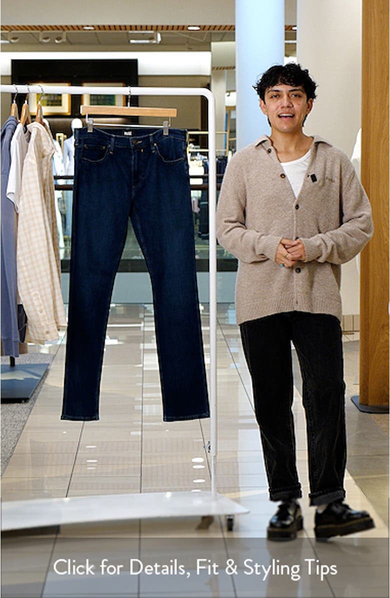 Transcend Vintage Federal Slim Straight Leg Jeans, sales video thumbnail