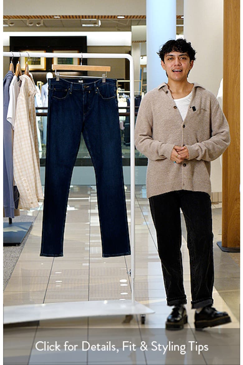 Transcend Vintage Federal Slim Straight Leg Jeans video