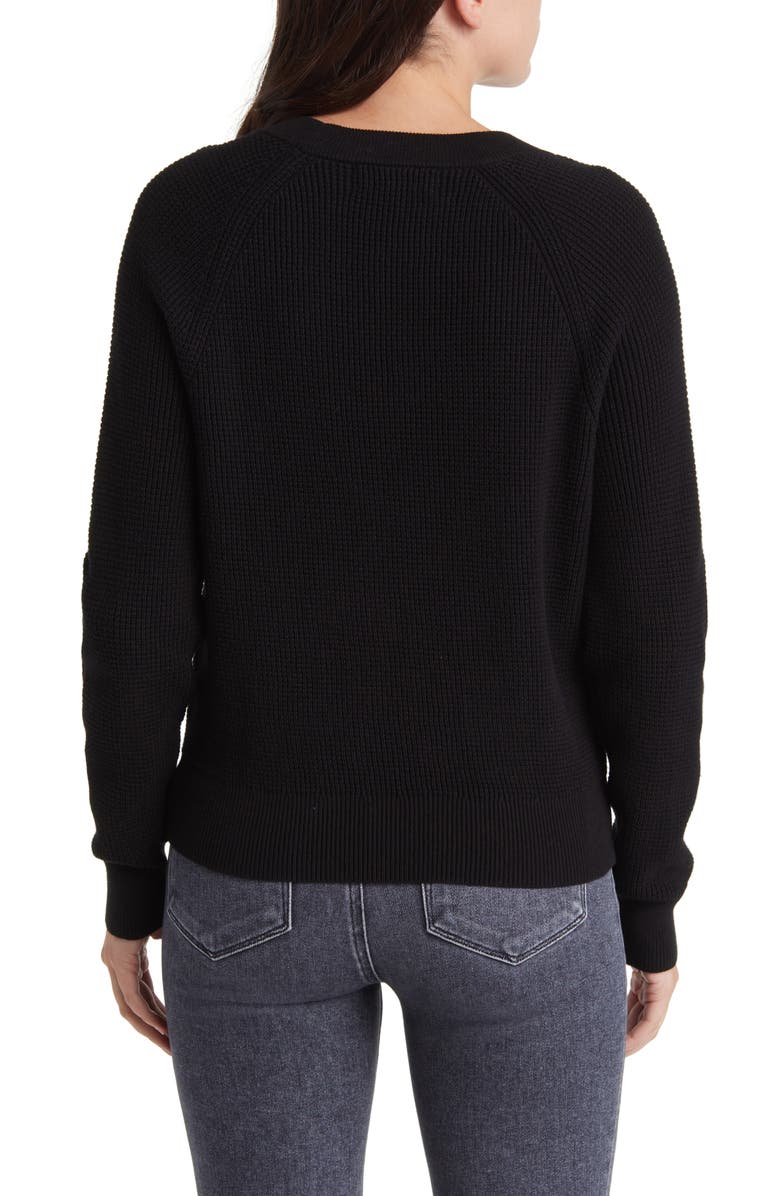 Treasure & Bond Thermal Knit Cotton Sweater, Alternate, color,