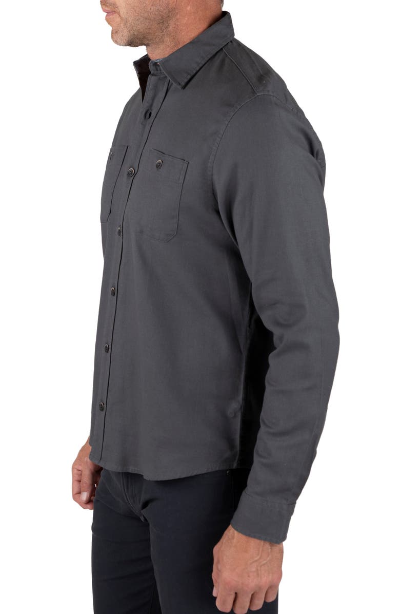 Tailor Vintage Flannel Twill Button-Up Shirt, Alternate, color, 