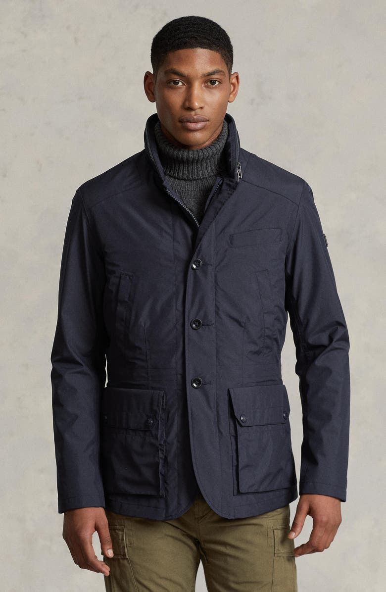 Polo Ralph Lauren Tech Taffeta Combat Sport Coat with Quilted Vest, Alternate, color, 