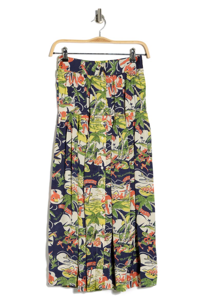 The Highland Skirt, Alternate, color, SURF JACK PRINT