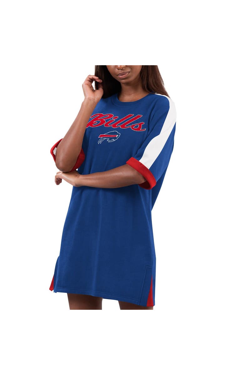 G-III 4HER BY CARL BANKS Women's G-III 4Her by Carl Banks Royal Buffalo Bills Flag Sneaker Dress, Main, color, Royal