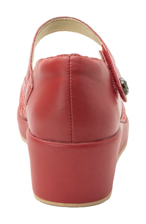 Alegria By Pg Lite Hayes Platform Wedge Mary Jane