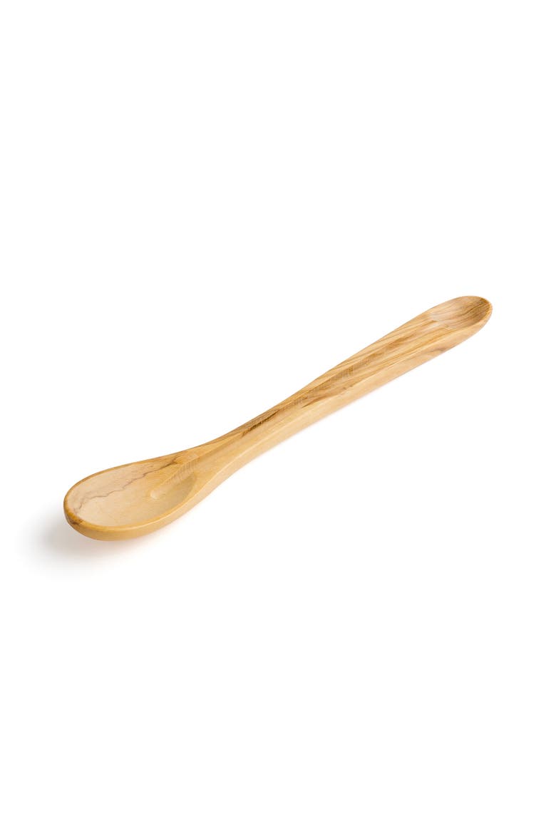 France Olive Wood Handcrafted Tasting Spoon, Alternate, color, Brown