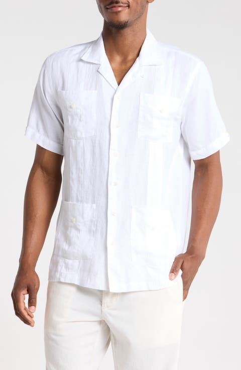 Linen Guayabera Shirt
