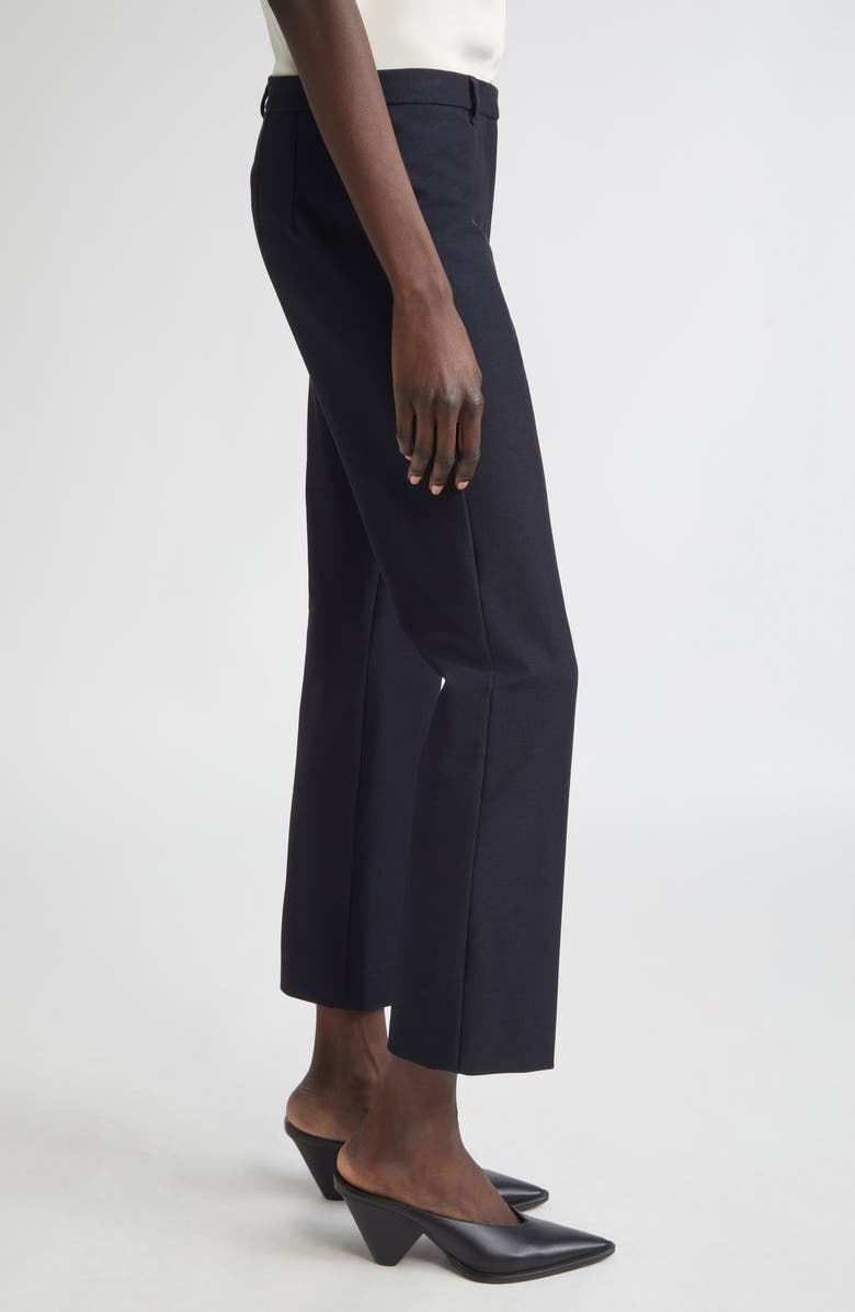 Max Mara Umanita Stretch Twill Ankle Pants, Alternate, color, Midnight Blue