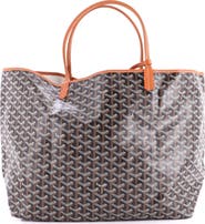 Pre-Owned Goyard Saint Louis Tote Coated Canvas GM