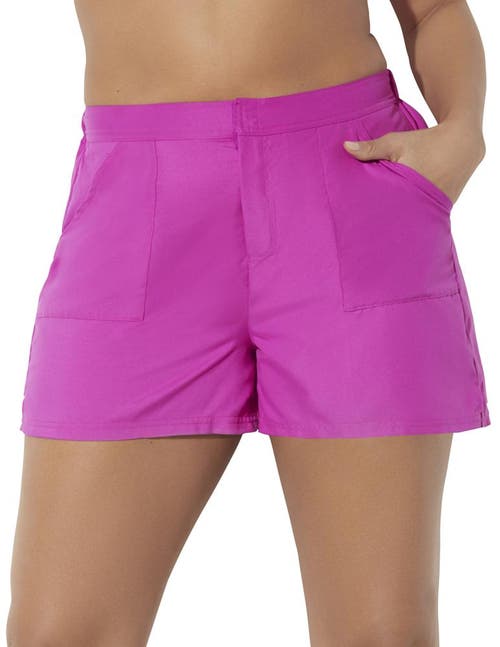 Swimsuits For All Cargo Swim Short In Pink