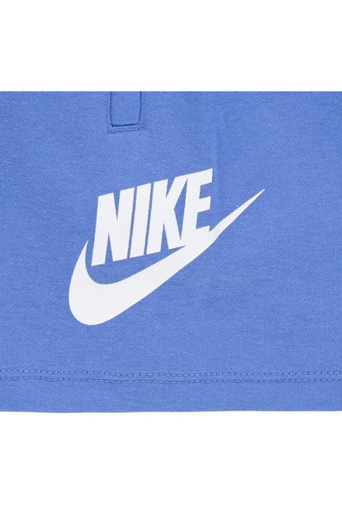 Nike Kids' Club Logo Graphic T-shirt & Shorts Set In Polar