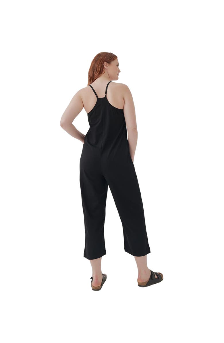 Pact Organic Cotton Cool Stretch Lounge Jumpsuit, Alternate, color,