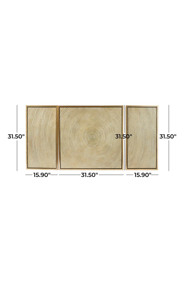 VIVIAN LUNE HOME Abstract Canvas Framed Wall Art, Alternate, color, 