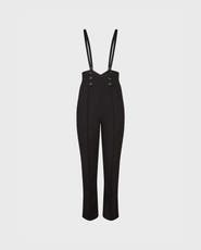 Anne Fontaine Blake High-Waisted Designer Pants
