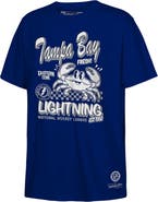 Mitchell & Ness Youth Mitchell & Ness Blue Tampa Bay Lightning Concession Stand T-Shirt