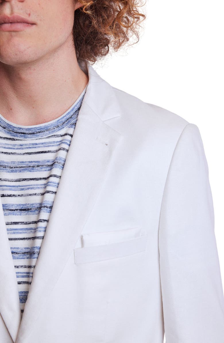 PAISLEY & GRAY Dover Slim Fit Sport Coat, Alternate, color, White Linen