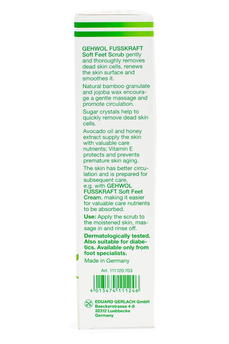 FUSSKRAFT® 'Soft Feet' Scrub, Alternate, color, NO COLOR