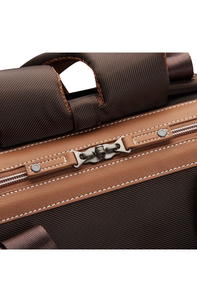 Delsey Paris Chatelet 2.0 Tote Travel Backpack Bag, Alternate, color, Chocolate