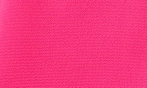 Cece Ruffle Cuff Crepe Top In Pink
