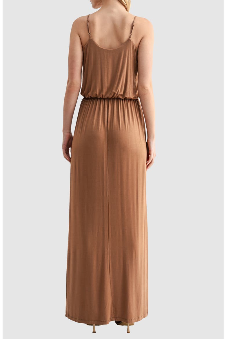 Knit Maxi Dress, Alternate, color, MOCHA