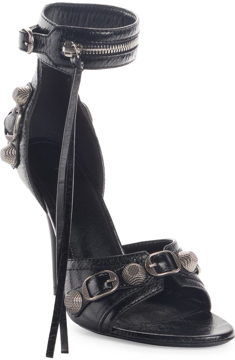 Balenciaga Cagole Slingback Stiletto Sandal, Main, color,