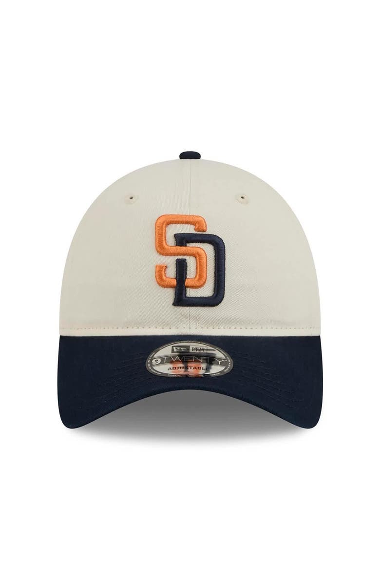 New Era Men's New Era Cream/Obsidian San Diego Padres 2026 City Connect 9TWENTY Adjustable Hat, Alternate, color, Cream