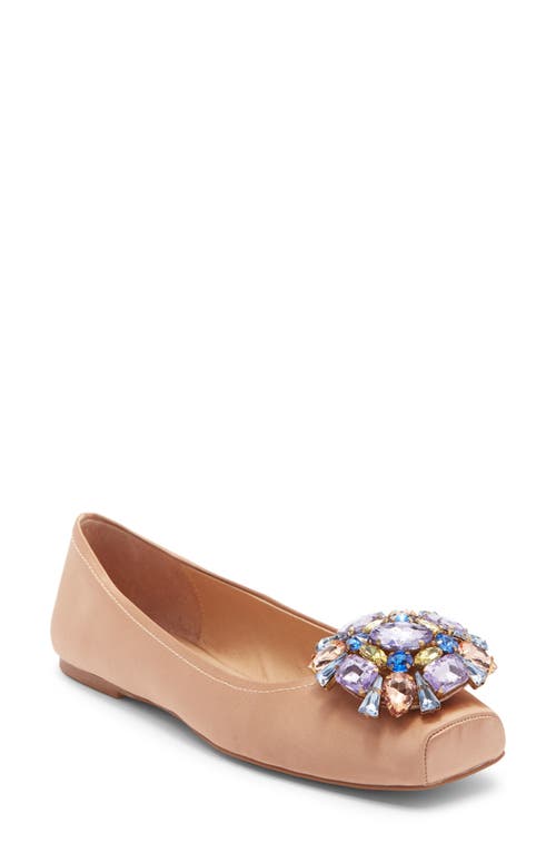 Jeffrey Campbell Ornate Flat In Neutral