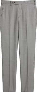 Zanella Parker Flat Front Wool Dress Pants