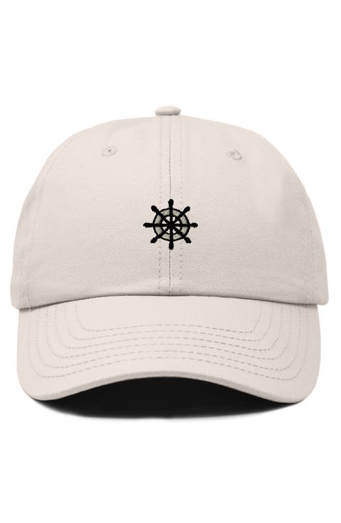 Ship Wheel Dad Hat