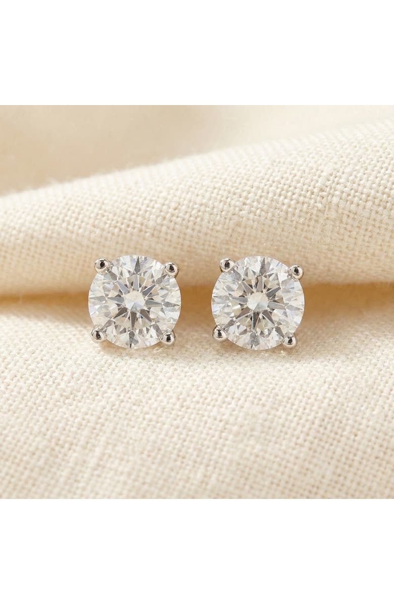 Bliss Diamond Platinum 1 1/2ct Lab Grown Diamond Studs, Alternate, color, 950 Platinum