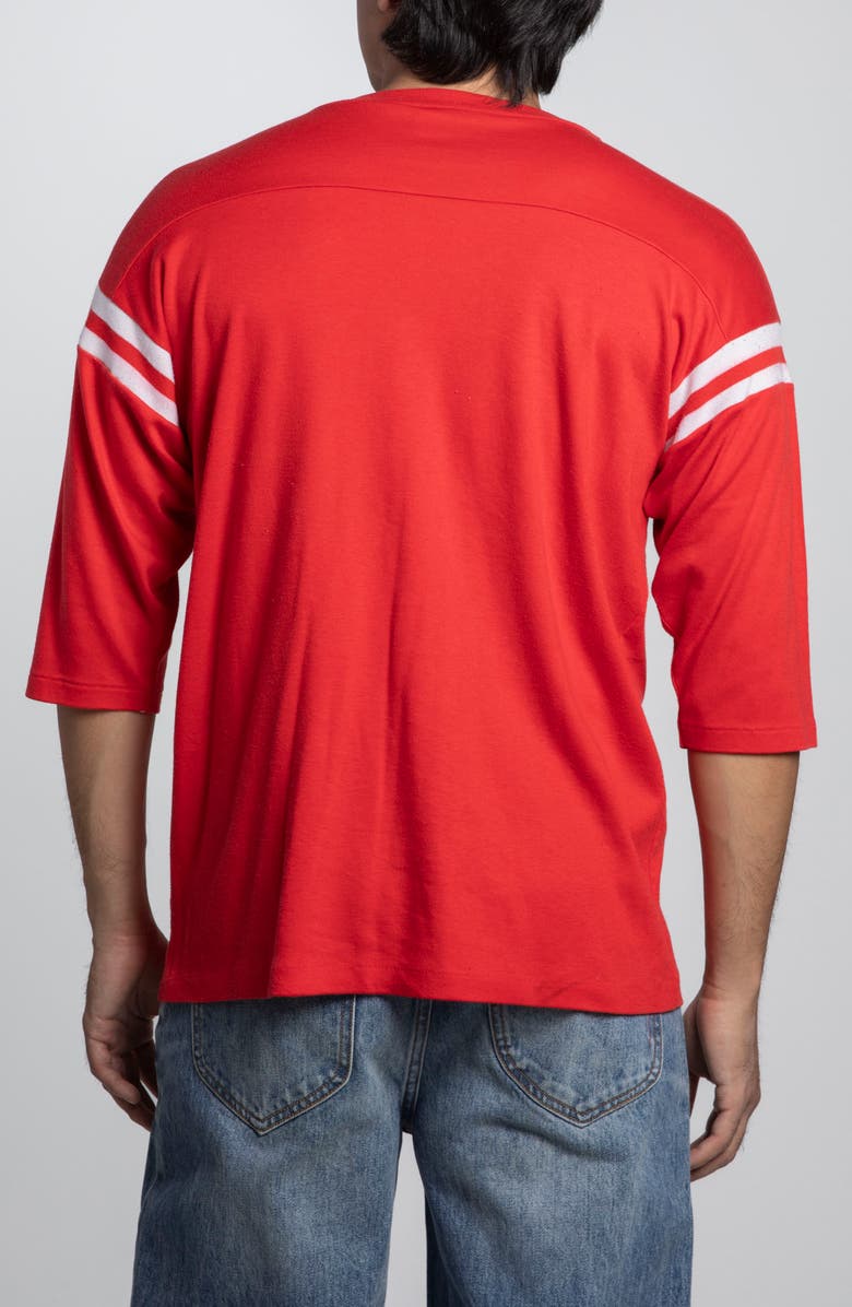 Elwood Vintage Ball State Football Tee, Alternate, color, Red