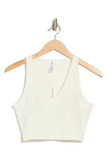 YOGALICIOUS YOGALICIOUS WONDERLINK MONA V-NECK CROP TOP