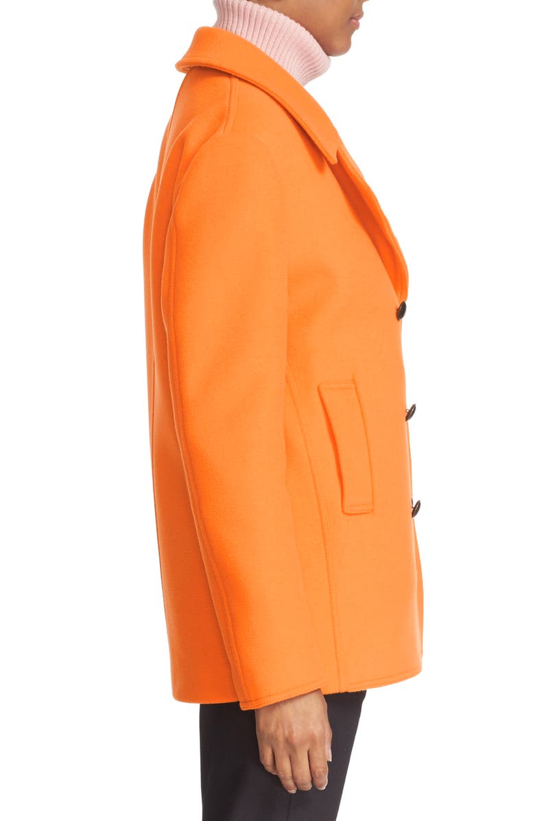 Tomas Maier Wool Blend Peacoat, Alternate, color,