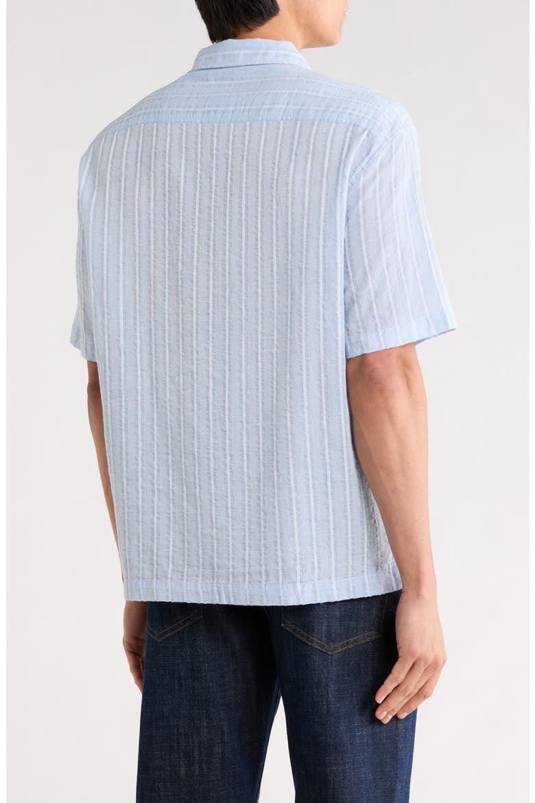 Yarn Dyed Lightweight Shirt, Alternate, color, SKY BLUE