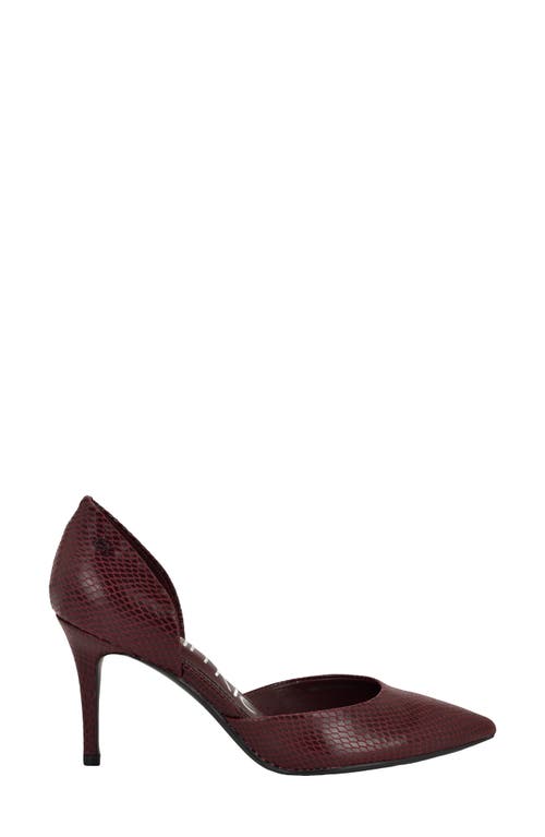 Calvin Klein Gloria D'orsay Pump In Red