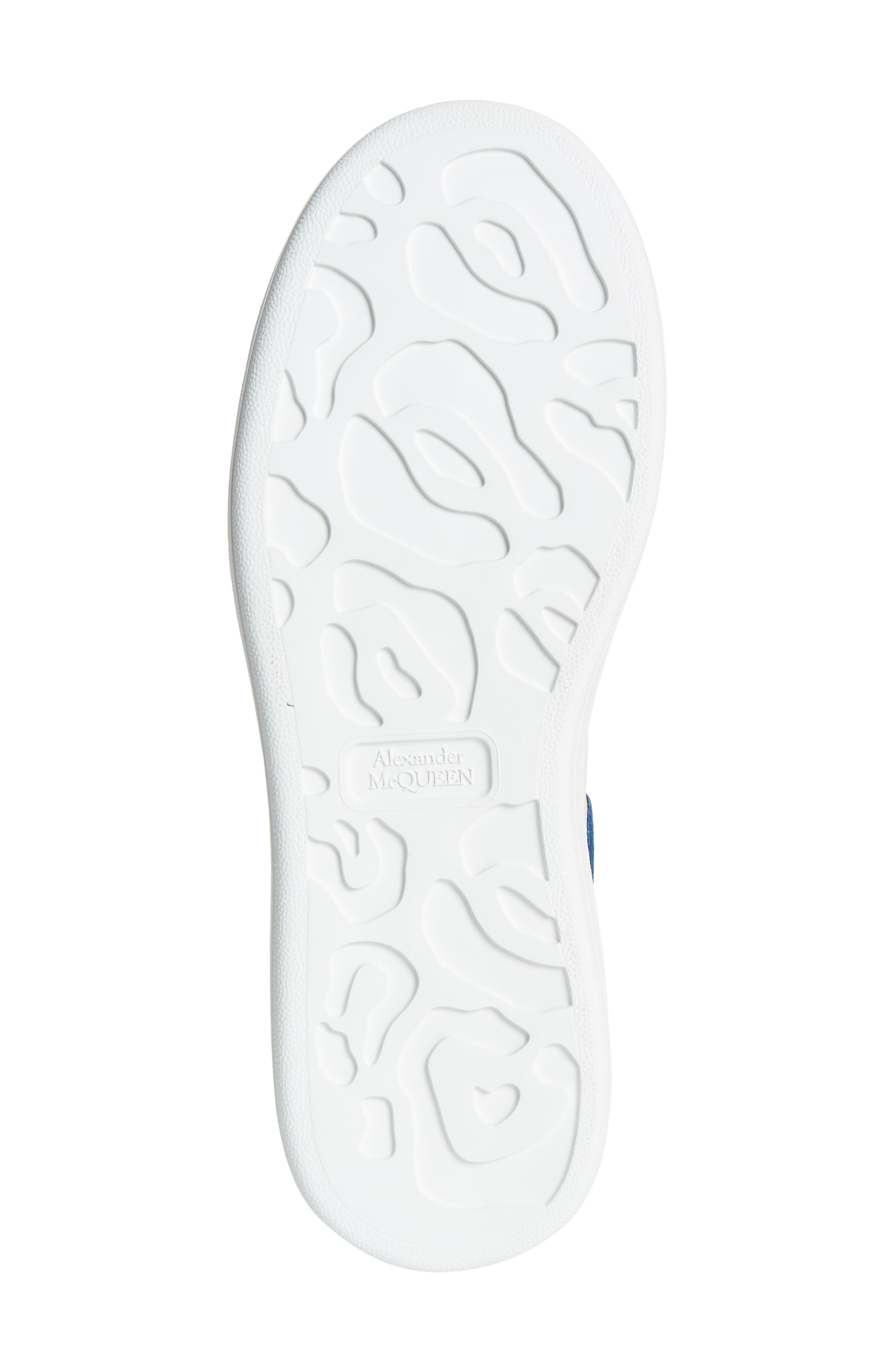 McQueen Oversize Sneaker, Alternate, color, White/ Paris Blue