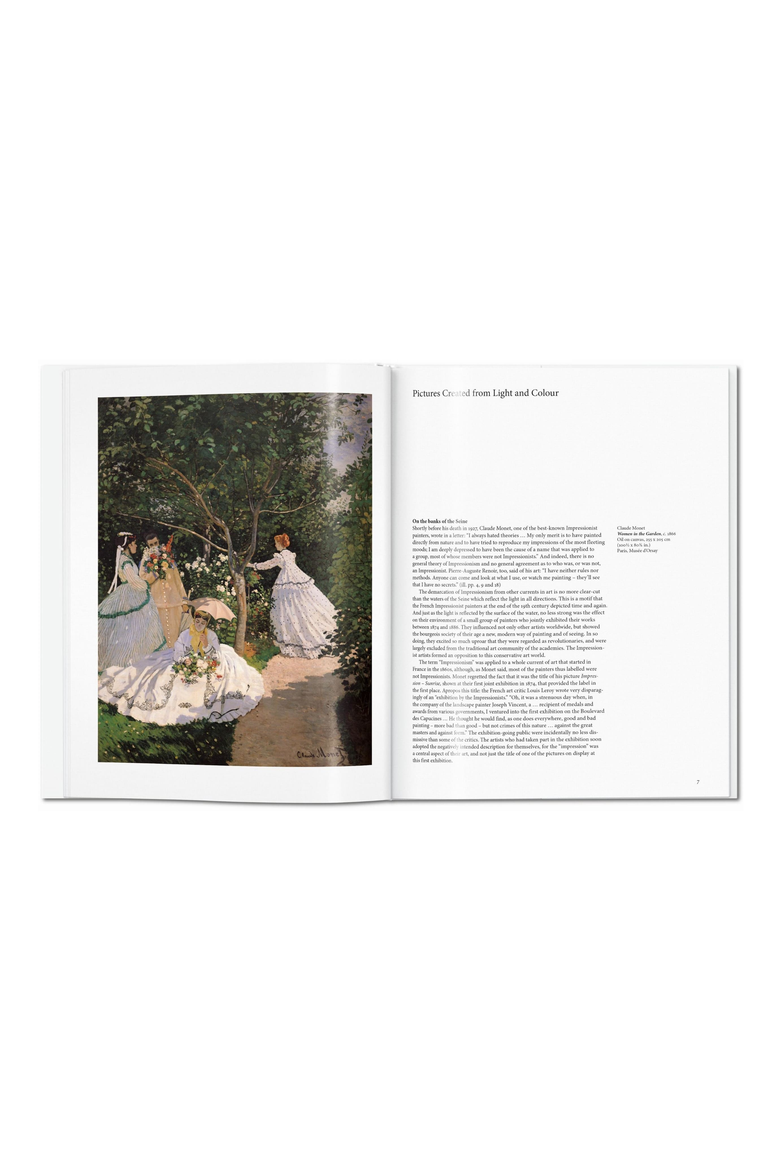 Impressionism Book, Alternate, color, multicolor
