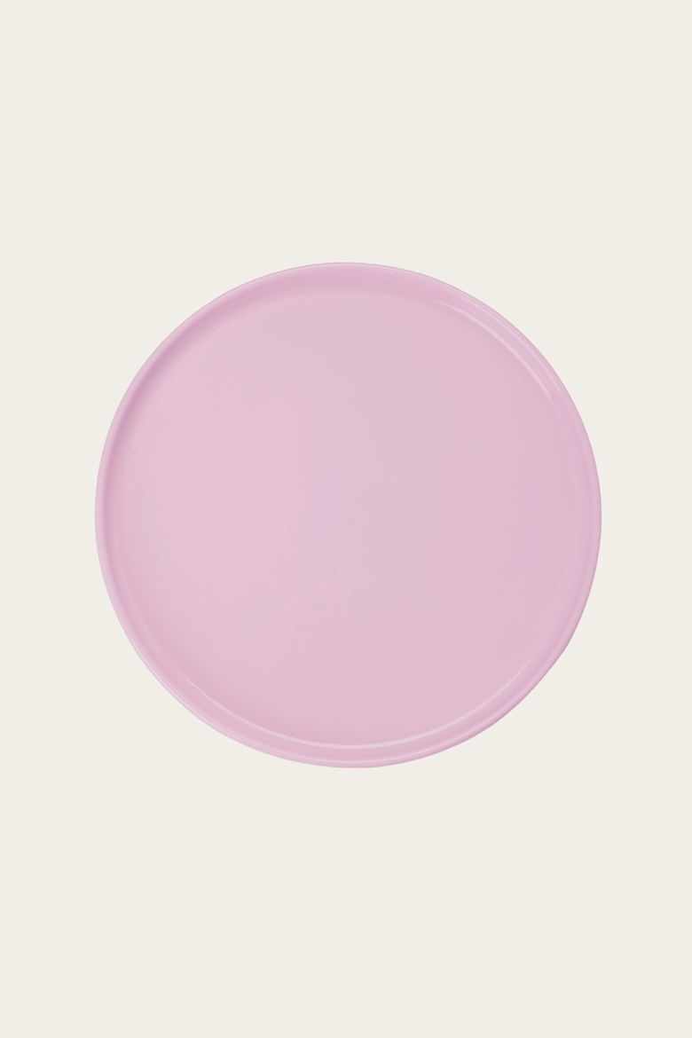 4 Plate Set, Alternate, color, Pink