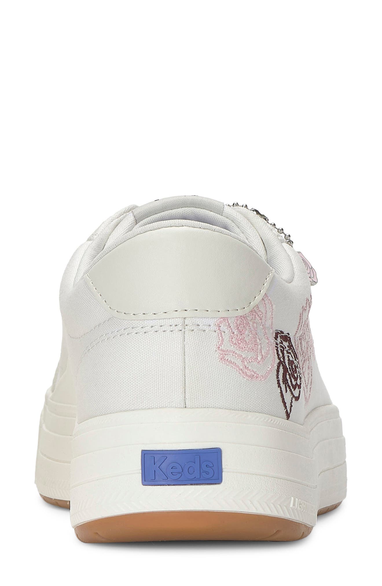 Keds<sup
®</sup
 Park Platform Sneaker, Alternate, color, Snow White