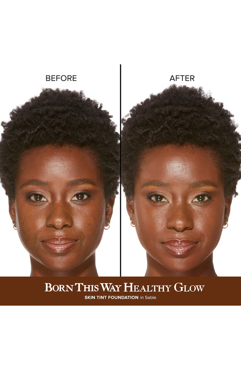 Too Faced Born This Way Healthy Glow SPF 30 Skin Tint Foundation, Alternate, color, Sable