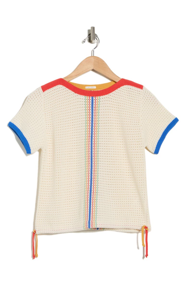 MOTHER The Side Cinch Knot Top, Alternate, color, 